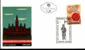 Autriche 1969  Fdc  Sceau Impérial  Union Villes Et Pouvoirs Locaux Cachet Armure - Briefmarken