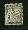 France Oblit.. Taxe N° 14 - 5c Noir. - 1859-1959 Gebraucht