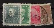 YT N 584A -677A-131-177 OBLITERES BRESIL - Used Stamps