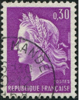 Pays : 189,07 (France : 5e République)  Yvert Et Tellier N° : 1536 (o) - 1967-1970 Marianne Van Cheffer