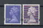 Lot Grande Bretagne Elizabeth (1,3 £) -(2) - Sonstige & Ohne Zuordnung