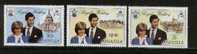 ANGUILLA 1981 Mint Never Hinged Stamps Royal Wedding 442-444 # 478 - Anguilla (1968-...)