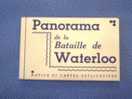 Livret De Cartes Sur Le Panorama De La Bataille De Waterloo - état Impeccable - Contient 12 Cartes Vierges En Noir Et Bl - Waterloo