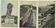 Gileppe , 8 Oude Postkaarten , Achterzijden Gekleefd Geweest In Boek   (d5-53) - Gileppe (Dam)