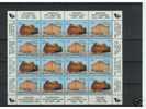 Ungarn 1991 Hongarije Hongrie Yvert 3312-13 *** MNH Feuille De 8 Séries Cote 150 Euro - Unused Stamps