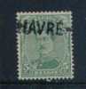 137 Met Naamstempel  HAVRE-ville  (noodstempel) - 1915-1920 Alberto I