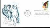 Usa 1969  Fdc Handicaps Hope For The Crippled Petits Enfants 1919 1932 1969 - Unfälle Und Verkehrssicherheit