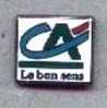 PIN'S CREDIT AGRICOLE LE BON SENS (5196) - Banques