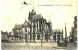 72 - La Ferté-Bernard - Eglise Notre-Dame - Vue D'ensemble - Animée - 1914 - Ed. JB - La Ferte Bernard