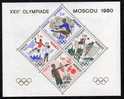 SUPER OPPORTUNITE : MONACO BLOCS FEUILLETS JO MOSCOU ET LAKE PLACID 1980 Xx  LUXE - Volley-Ball