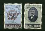 Islande Oblit. N° 408 / 409 - Andere & Zonder Classificatie