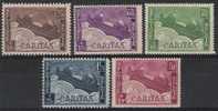 Belgie OCB 249 / 253 (*) - Unused Stamps