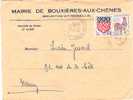 Lettre N° 1331 Mairie De BOUXIERES AUX CHENES 26-3-1965 - 1962-1965 Gallo De Decaris