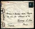 430 Op Brief Naar FRANCE Met Censuur !!(B249) - 1936-1951 Poortman