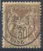 Lot N°3046  N°69 Brun, Coté 10 Euros - 1876-1878 Sage (Type I)