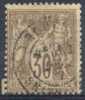 Lot N°3049  N°69 Brun, Coté 10 Euros - 1876-1878 Sage (Typ I)