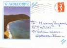 Guadeloupe : Enveloppe Illustrée  Pour La France 1990. Superbe ! - Covers & Documents