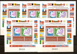 Bulgarije Bulgarie 1982 Yvertn° 5 X Bloc 108 A *** MNH Cote Yvert 125.00 Euro - Blocs-feuillets