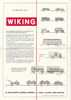 Catalogue Automobiles WIKING - Format A4 - 6 Pages - 1983-84 (plié) - Modellbau