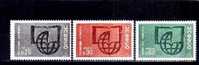 France 1966 -  Service Yv.no. No.36/8 Neufs** - Mint/Hinged