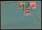 GERMANY 3RD REICH 1938 COVER BRESLAU DEUTSCHES TURN U SPORTEN SET OF 4 TIED COMMEMORATIVE CANCEL (TR140) WROCLAW POLAND - Storia Postale