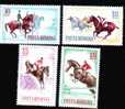 Romania 1964  Mint ** Full Sets Horses / Hippque - Reitsport