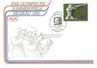 C0296 Tir URSS 1980 Cachet Illustré Jeux Olympiques De Moscou - Shooting (Weapons)