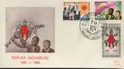 Belgique FDC COB 1360/61 - 1961-70