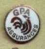 PIN'S GPA ASSURANCE ET COQ (5890) - Banche