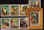 UNGARN / HONGRIE - 1967 - National Art Gallery - 7v+Bl  MNH - Unused Stamps