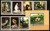 HONGRIE - 1966 - National Art Gallery - 7v+ Bl  MNH - Unused Stamps
