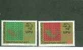 L0029 Centenaire De L UPU Liechtenstein 1974 Neuf ** 550 Et 551 - Neufs