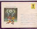 ROUMANIE Enveloppe Entier Football Cup 1978 (vert Fonce) Fussball Soccer - 1978 – Argentina