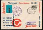 POLAND 1973 FLIGHT COVER  POSTAL FLIGHT ON LOT´S COPERNICUS PLANE Astronomy Astronomer - Airplanes