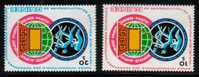 GUINEA 1983 YEAR OF THE HANDICAPPED SET OF 2 NHM - Behinderungen