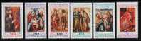 BULGARIA 1991 PAINTINGS SET OF 6 NHM - Religion