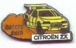 PIN'S CITROEN ZX DE RALLYE (6437) - Citroën