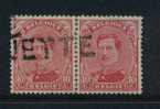 138(2) Met Naamstempel  JETTE  (noodstempel) - 1915-1920 Alberto I