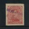 138  Met  Naamstempel  MUSSON Met Datum (violet)  (noodstempel) - 1915-1920 Albert I