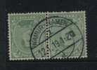 137(2) Met Duitse Brugstempel NAMUR-NAMEN 1 D (noodstempel) - 1915-1920 Alberto I