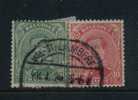 137+138 Met Duitse Brugstempel VAL-ST-LAMBERT (noodstempel) - 1915-1920 Albert I