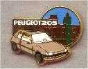 PIN'S PEUGEOT 206 INDIANA (6552) - Peugeot
