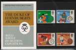 GB GREAT BRITAIN 1981 DUKE OF EDINBURGH'S AWARD POTTERY FIRST AID ARTIFICIAL RESPIRATION EXPEDITION PRESENTATION PACK - Primeros Auxilios