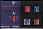 GB GREAT BRITAIN 1971 NORTHERN IRELAND REGIONAL DEFINITIVE ISSUES PRESENTATION PACK NO. 29 MACHINS - Irlanda Del Norte