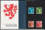 GB GREAT BRITAIN 1976 SCOTLAND SCOTTISH REGIONAL ISSUES PACK 85 PRESENTATION PACK MACHINS - Escocia