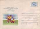 ROUMANIE Enveloppe Entier Roumanie-Cameroun   Cup 1990  Football Soccer Fussball - 1990 – Italia