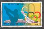 Corée. Jeux Olympiques Montréal 1976. Plongeon. - Natation