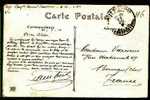 Kaart "YPRES - La Rue Des Chiens" Met Stempel PMB Op  23/7/1916 - Other & Unclassified