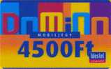 Hungary - GSM Recharge Card - Westel DOMINO 4500 Ft - Ungarn