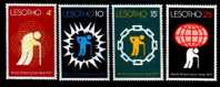 LESOTHO 1977 Mint Hinged Stamp(s) Rheumtisme Year 233-236 - Autres & Non Classés